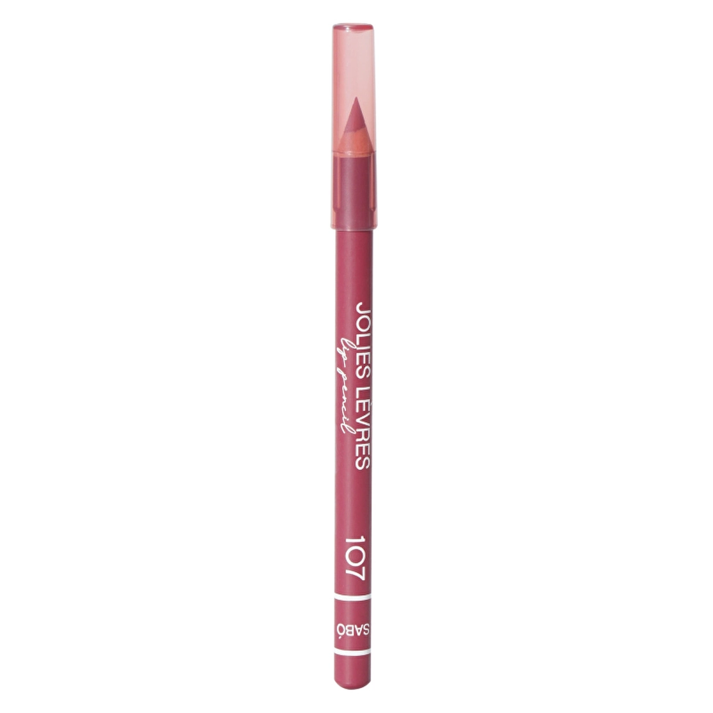Vivienne Sabo Jolies Levres Dudak Kalemi 107 Warm Pink - Precise Definition & Long-Lasting Wear